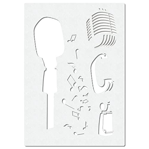 Microfoni Airbrush sagoma - Microphone Music