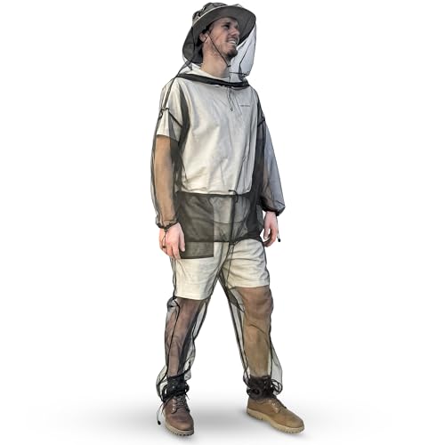 Universal Backpackers Moskitonetz-Anzug für Insekten- und Insektenschutz...