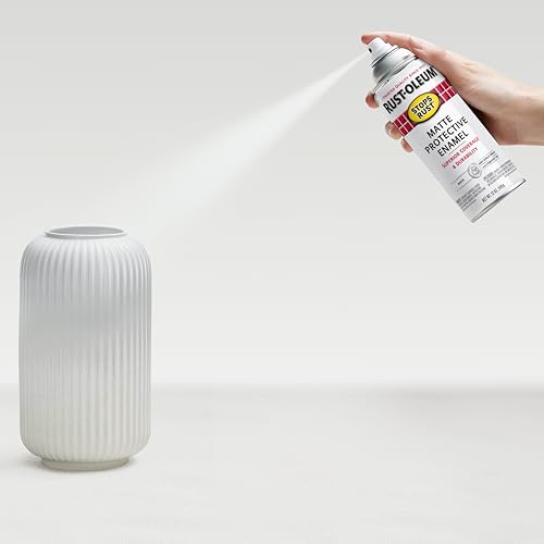 Image of Rust-Oleum 401642 Stops Rust Spray Paint, 12 oz, Matte White