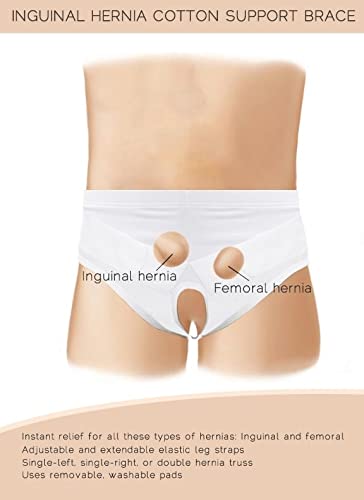 Faja soporte hernia inguinal con terapia de frío/calor talla M miniatura 3