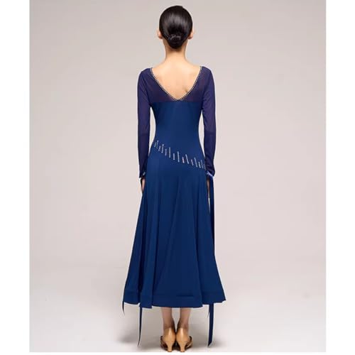 Robe de compétition de valse coupe queue de poisson femmes - 3