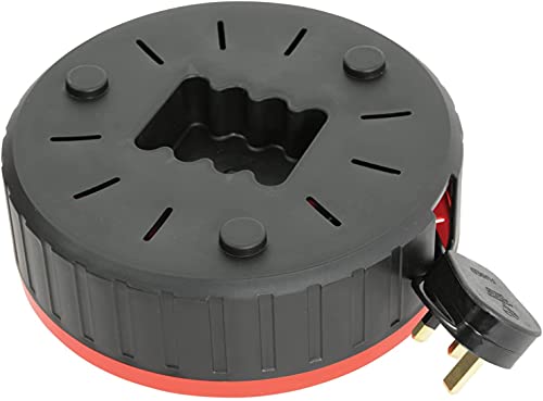 ShaniTech 10m Meter 4 Way Gang Mains Extension Lead Reel 13Amp Thermal Cut Out ideal for Garden Workshop, DIY - Image 2