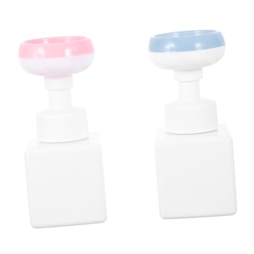 PATKAW 2 Unidades 250 Botellas De Mousse Mini Dispensadores De Botellas De Spray Para Verter Botellas Vacías De Espuma Líquida Botella De Espuma Contenedores De Condimentos Con Tapas