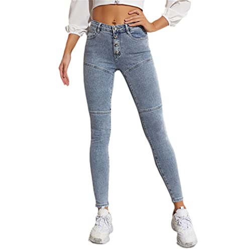 Jean skinny extensible confortable pour les journées actives des femmes