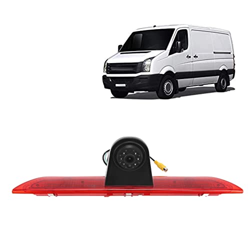 Image of Rear View Camera, High Mount Brake Light Backup Camera DC12V View Angle IP67 Waterproof Replacement for Transit 2014 2015 2016 2017 2018