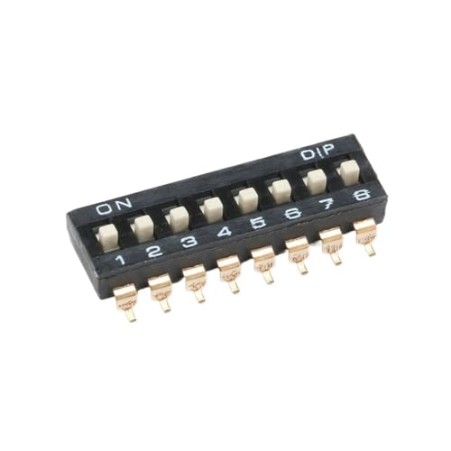 Interruptor Dip SMD de 8 posiciones y paso 2.54mm para circuitos impresos 2