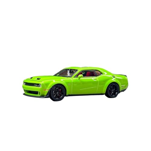 Dodge Challenger SRT Hellcat 1:64 miniature, voiture en alliage pour décoration bureau et hobbies