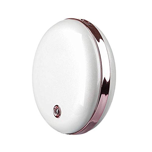 Preisvergleich Produktbild KUNCC Tragbare Handwärmer Wiederaufladbar, Taschenwärmer Beidseitig Beheizt Sofortprojektion 3600Mah 2A USB Power Bank,White