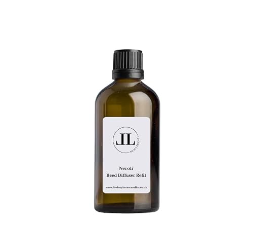 Image of Neroli Strong Scented Reed Diffuser Refill Oil 100ml Glass Bottle