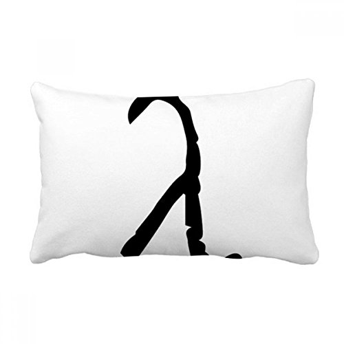 Coussin lombaire alphabet grec lambda idée cadeau déco maison