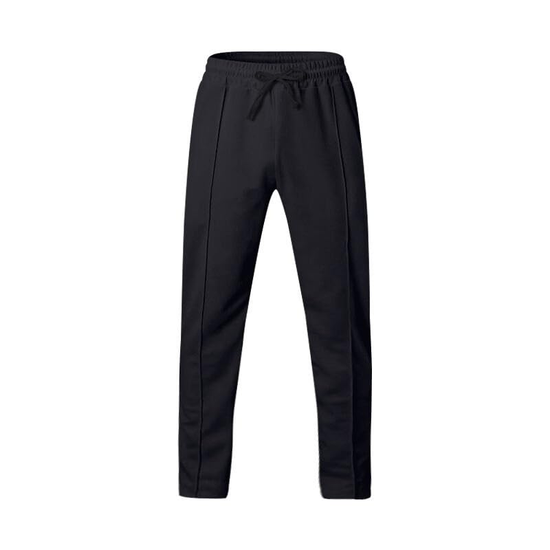 Baggy Sweatpants Men Quilted Striped Casual Pants Elatic Waist Drawstring Trousers Slacks Athletic Yoga Pants4