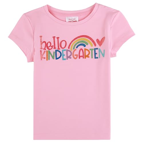 Image of First Day of Kindergarten Shirt First Day of School Gifts for Kids Kindergarten Shirts for Girls T-Shirt Top