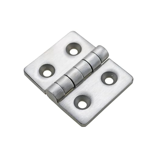 Charnière industrielle inox 304 pour rénover une porte d'atelier - 5