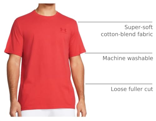 Image of Under Armour Men's Sportstyle Left Chest Logo Short-Sleeve T-Shirt