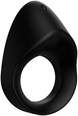 Black Widow Cock Ring, Rechargeable, Vibrating, Silicone, Adult Sex Toy, Black