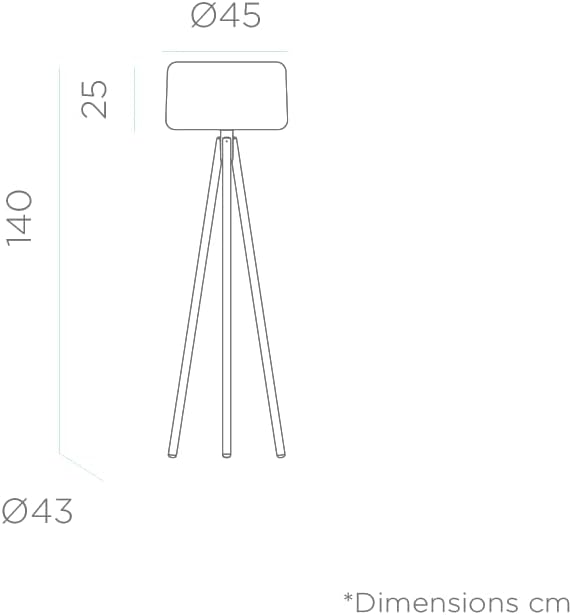 newgarden Tripod Floor Lamp 55 Inch with Wooden Legs, Rechargeable LED Outdoor Lamp with Remote Control – Chloe Modern Patio Lamp