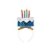 Fun Express Birthday Cake Honeycomb Headbands - Apparel Accessories - 8 Pieces