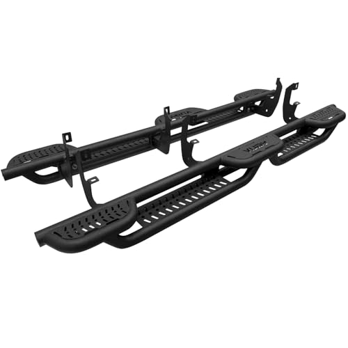 Estribo lateral de acero negro para Chevy Silverado 2019-2025 miniatura 7