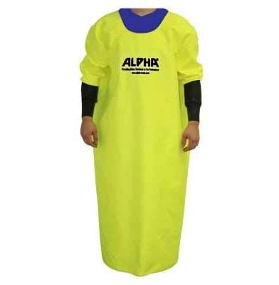 Alpha Professional Tools Multi-Purpose Long Sleeved Waterproof Apron (Small - 42