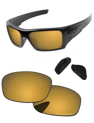 Image of Replacement Lenses & Nosepads for Oakley Si Ballistic Det Cord OO9253 61mm - Precision Fit, UV & Impact Resistant