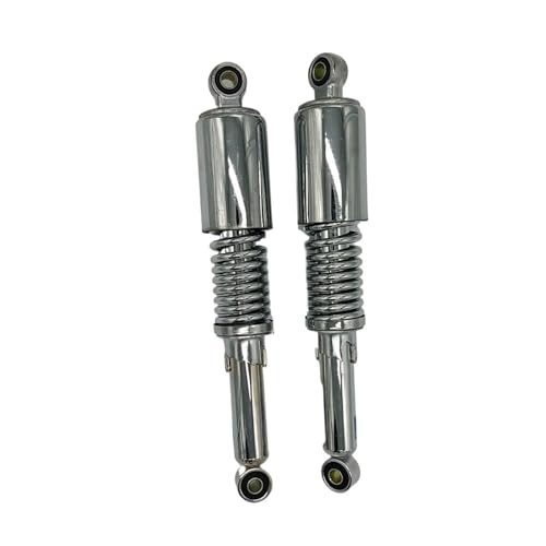 Amortisseur arrière chromé moto universel œil à œil 340mm 350mm pour Yamaha