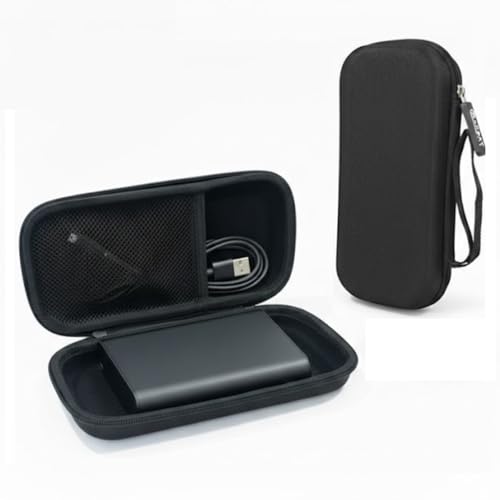 Image of GadgetBite Universal EVA Power Bank Case Cover for 10000mAh 20000mAh & 30000mAh Power Banks Shockproof Protective Carry Case for PowerBank Compatible with Xiaomi Ambrane URBN Boat PowerBanks - Black