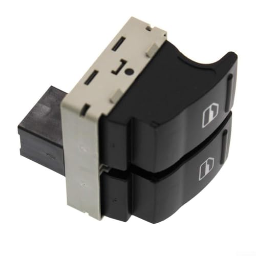 Fensterheberschalter, elektrischer Fensterheber-Schalterknopf, elektrische Fensterschalter-Taste, 4-polige Fahrerseite, passend für Transporter T5 T 6 2009–2014, ersetzt 7E0959855A