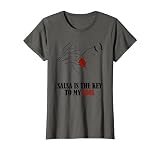 Salsa es la clave de mi alma Bachata Merengue Cha Dance camiseta es un gran regalo para los fanáticos del baile latino