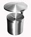 Produktbild Wandaschenbecher mit Dach Aluminium 145x270 mm Volumen 1 ltr Marke Szagato Made in Germany (Industrie Standaschenbecher modern Design Aschenbecher Wand Monatge aus Metall für innen und außen)