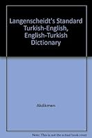 Langenscheidt's Standard Turkish Dictionary 0340395559 Book Cover