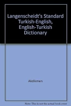 Hardcover Langenscheidt's Standard Turkish Dictionary Book