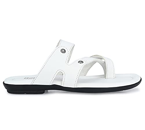 Image of Ronnen's Men's Leather Slippers | Flip Flops | Chappal