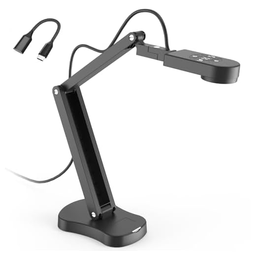 PAKOTOO 8MP Document Camera for Classrooms