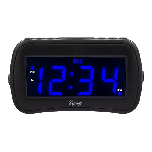 Equity 30022 1.4-Inch Day Of Week Insta-Set Alarm Clock #TOP5