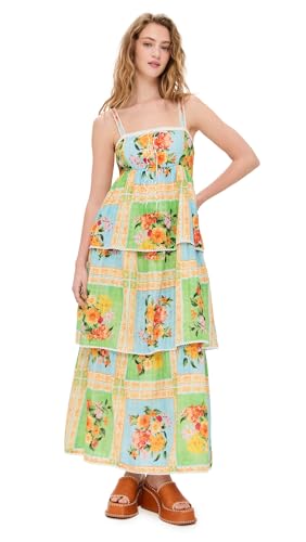 Show Me Your Mumu Women's Peyton Midi Dress, Country Bouquet