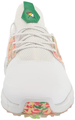 PUMA Golf pumagolf Men's Ignite Articulate Palmer Camo Golf Shoe, Puma White-Puma Silver-Amazon Green, 15M