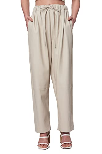 [BLANKNYC] Womens Pull on Cocoon Pant
