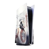 DeinDesign Skin Compatibile con Sony Playstation 5 Disc Edition Pellicola Adesivi Star Wars Robot Merchandise