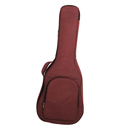 F Fityle Grand étui à guitare sac à dos 42 pouces Oxford housse anti-poussière pour basse électrique guitare Folk, Rouge - Les Beatles, Paul McCartney, John Lennon, RIngo Starr, George Harrison F Fityle Grand étui à guitare sac à dos 42 pouces Oxford housse anti-poussière pour basse électrique guitare Folk, Rouge – Image 6