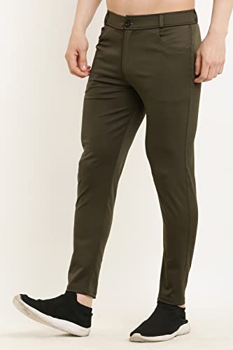 Image of Best Track Pants Fashionable for Men Fabric