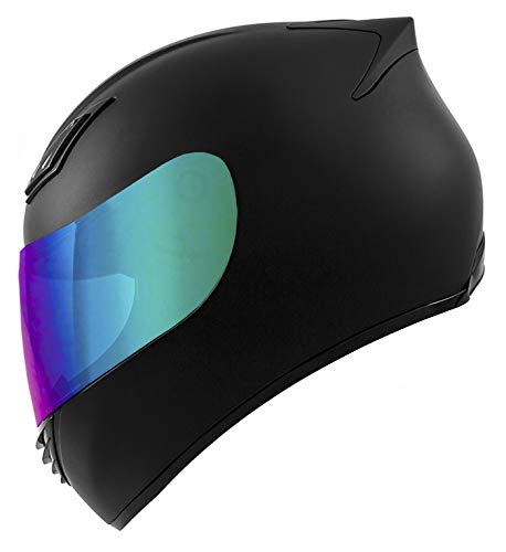 gdm duke helmets dk-120 full face motorcycle helmet GHOST forehead vents Double D GDM DK-120 Full Face Motorcycle