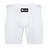 DIE SCHWEIßABWEHRENDEN EJIS-BOXER-BRIEFS MIT EINGRIFF: Vergessen Sie gewöhnliche Boxer-Briefs. Unsere erstklassigen Schweißabwehr-Boxer-Briefs halten Ihre Hosen knochentrocken und verhindern mit 100-%iger Garantie Schweißflecken am Gesäß, den Beinhinterseiten und in der Leistengegend. Mit ultradünnen, wasserabweisenden Schichten, wo sie am meisten benötigt werden, sorgt unser nie versagendes Schweiß-Stopp-System dafür, dass Sie sich ständig frisch fühlen und immer frisch aussehen.