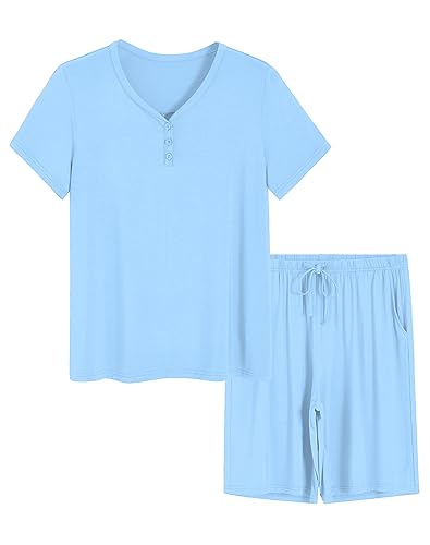 Image of Latuza Women's Viscose Bermuda Shorts Pajama Set