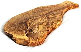 Tunisan Olive Wood Cheese Board - with Handle (40cm)