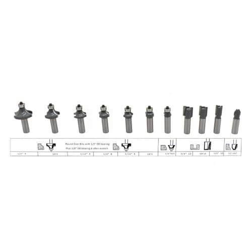 HValley Tools 8383 Wood Router Bit