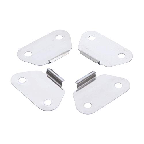 4pcs Motorcycle Saddlebag Lid Wear Plates Strike Plates Fits For Harley Touring Road Glide King,90962-93