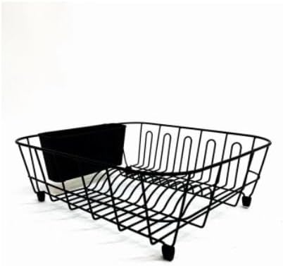 Panacea Products 130376 Dish Drainer Black - Large