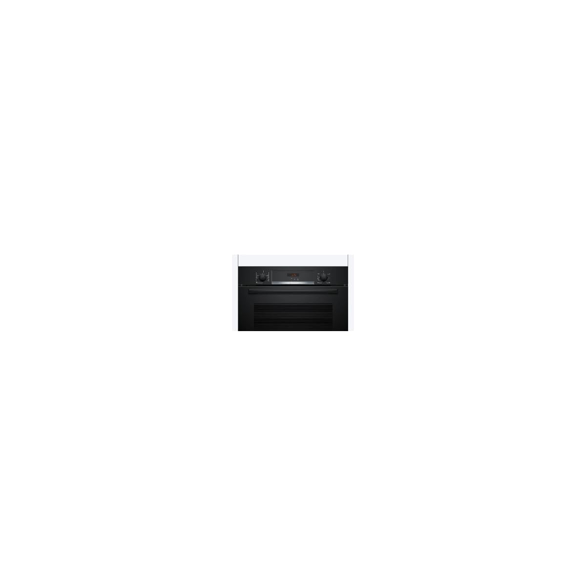 Bosch HBA574BB3 Serie 4 Forno da incasso 60 x 60 cm, pulizia auto pirolisi, controllo display LED, programmi automatici, pulizia idrolitica, aria calda 3D per cottura uniforme, nero