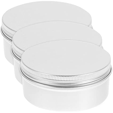 Healifty Metalldosen, 100 ml, rund, leer, Seifenschale Cover