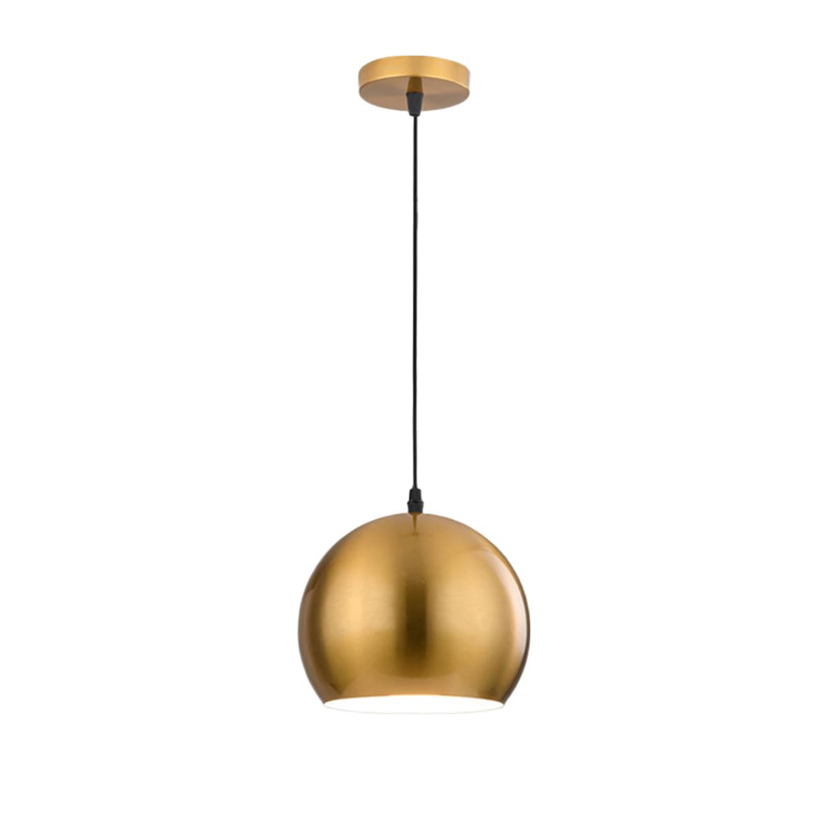 HXYSXHJUO Spherical Shaped Living Room Bedroom Hanging Lamp Dining Kitchen Pendant Light Creative Bar Chandelier